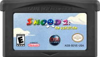 Snood 2 On Vacation GameBoy Advance US box art